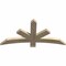 Ekena Millwork Alberta Rough Sawn Timber Gable Bracket, Douglas Fir, 48"W x 24"H x 2"D x 4"F, 12/12 Pitch GBW048X24X0204ALB00RDF - alternate 4